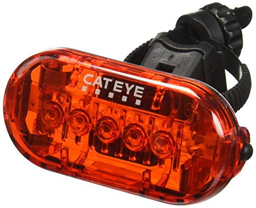 CAT EYE - Omni 5 LED Safety Bike Light with Mount, Rear