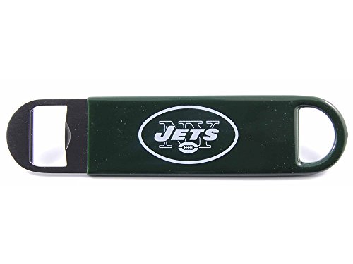 Boelter Brands NFL New York Jets Vinyl Covered Long Neck Bottle Opener