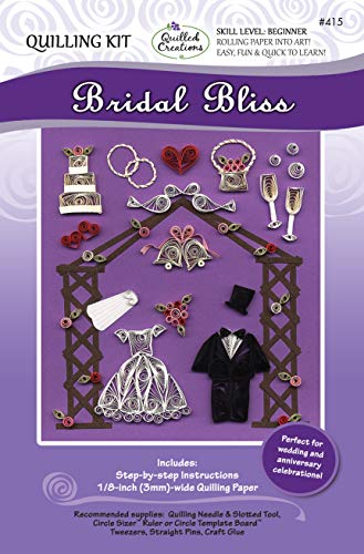 Quilled Creations 415 Quilling Kit Bridal Bliss, Multi