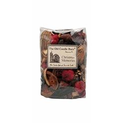 Old Candle Barn Christmas Memories Potpourri 4 Cup Bag - Perfect Fall, Winter Decoration or Bowl Filler - Beautiful Christmas