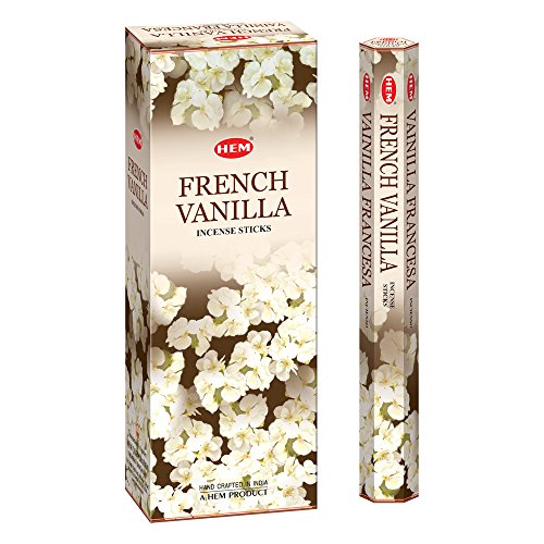 Hem French Vanilla Incense, 120 Sticks Box