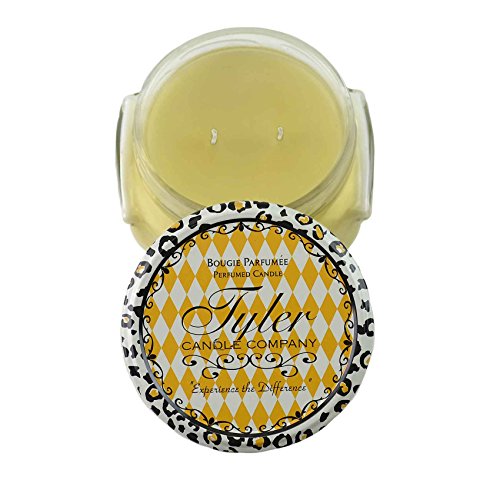 Tyler Candle Prestige Collection 22oz Two Wick Tyler Candle - Pineapple Crush Scent,Neutral,22 Oz.