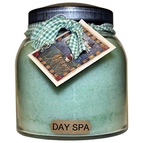 A Cheerful Giver Day Spa Papa Jar Candle, 34-Ounce