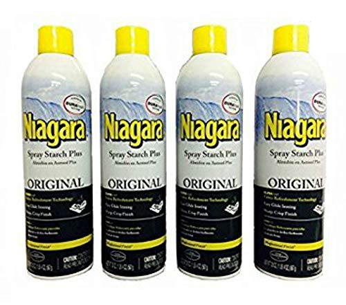 Niagara Spray Starch Plus 20oz - Original with DURAfresh Technology (4-Pack)