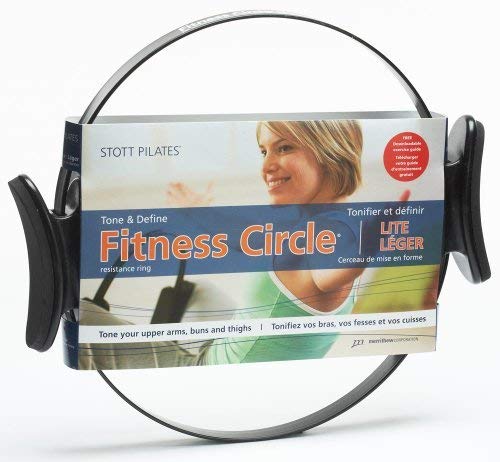 STOTT PILATES(MERRITHEW) Fitness Circle Lite (Black), 14 inch / 35.5 cm (Packaging may Vary)