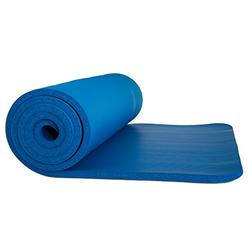 Wakeman 75-CMP1012 Lightweight Non Slip Foam Mat with Carry Strap & Sleeping Pad &#44; Dark Blue