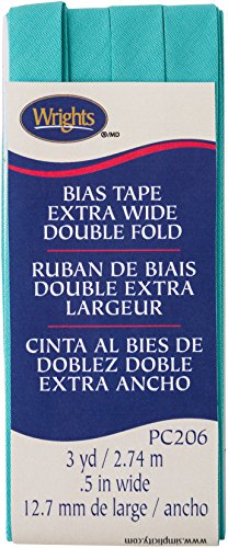 Wright Products Wrights Aquamarine II Double Fold Bias Tape 1/2" X3yd