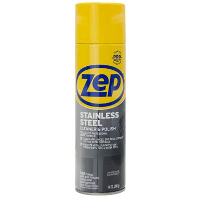 Zep ZUSSTL14 Stainless Steel Cleaner, 14-oz. - Quantity 12