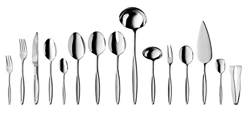 Berghoff Folio Mirror Finish Stainless Steel Cutlery Set, 46 x 34.6 x 10.3 cm, Silver