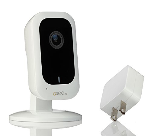 Q-See QCW3MP16 3.0-Megapixel Smart Home Wi-Fi Cube Camera, White