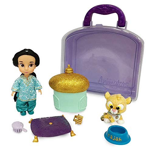 Disney Animators' Collection- Jasmine Mini Doll Play Set â€“ 5 Inches