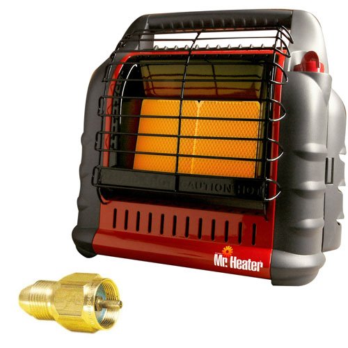 Mr. Heater MH18B BIG Buddy Indoor Safe Propane Heater with Adapter