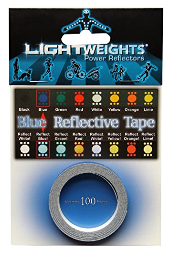 Lightweights Stealth Reflective Tape Deep Blue 100