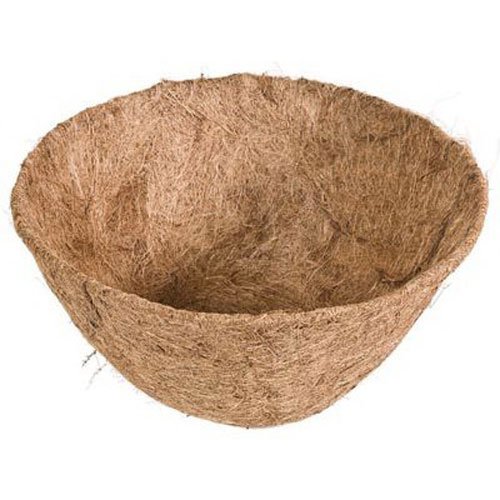 Panacea 84166 Round Coco Fiber Replacement Liner, 10-Inchx5-inch, Natural