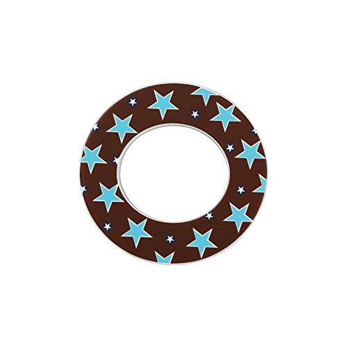 KidKraft Stars Hanging Initials Color: Preppy Coffee, Letter: O