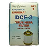 Dust Care Eureka Hepa Spool Filter Fits: Lite Speed Upright 5700, 5740 5800 Series Model DCF-3