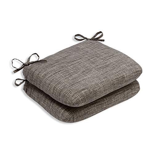 Pillow Perfect Outdoor/Indoor Remi Patina Rounded Corners Seat Cushion (Set of 2)