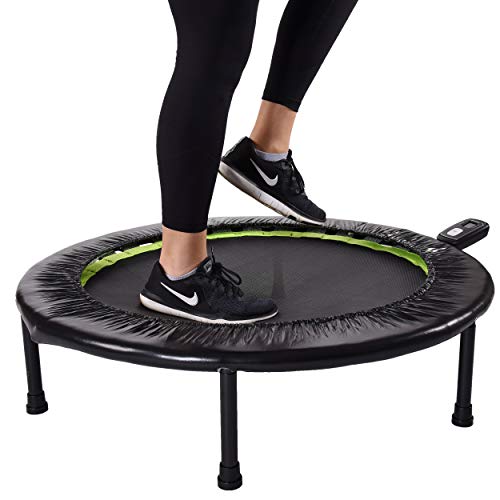 Stamina 1635 36-Inch Folding Trampoline Quiet and Safe Bounce