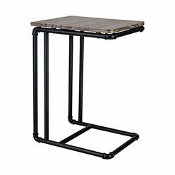 Organize It All Industrial Pipe Side End Table