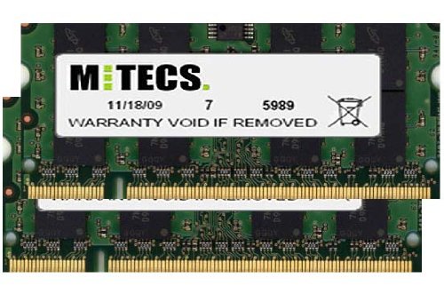 Computer Memory Solutions 4GB (2x2GB)PC5300 667MHz SODIMM Memory Upgrade Compatible with Dell Inspiron 1420, 1520, 1521, 1525, 1720, 1721 Notebook