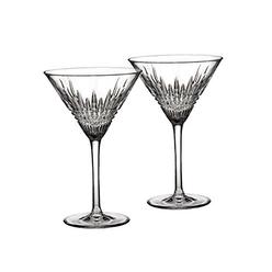 Waterford Crystal Lismore Diamond Martini Glasses, Pair