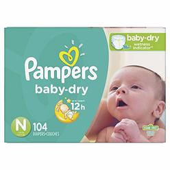 Pampers Diapers Newborn/Size 0 (