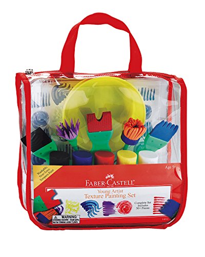 Faber-Castell - Young Artist Texture Painting Set - Premium Art Supplies  For Kids
