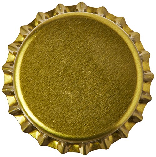 Home Brew Ohio Gold Crown Bottle Caps (Pack of 144)