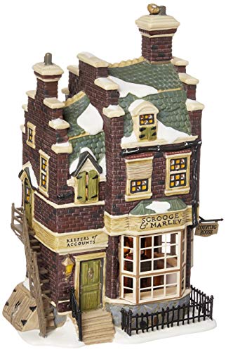 Dept 56 Department 56 Dickens' Village Scrooge and Marley Counting House Lit Building