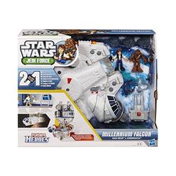 Star Wars Jedi Force Millenium Falcon with Han Solo and Chewbacca