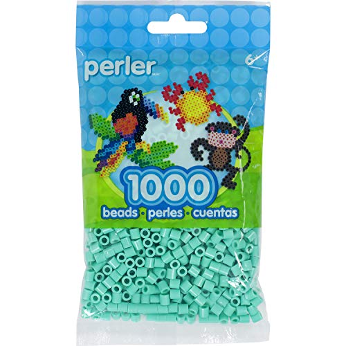 Perler Beads Fuse Beads for Crafts, 1000pcs, Light Green