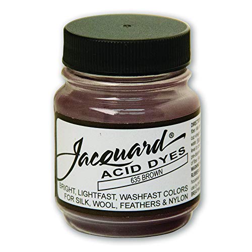 Jacquard Acid Dyes 1/2 Ounce-Brown