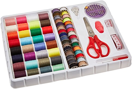 MICHLEY FS092 Lil 100-Piece Sewing Kit, 1.00 x 8.00 x 9.80 inches, Multi