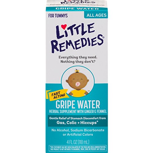 Little Remedies Fast Acting Gripe Water | Safe for Newborns | 4 FL OZ