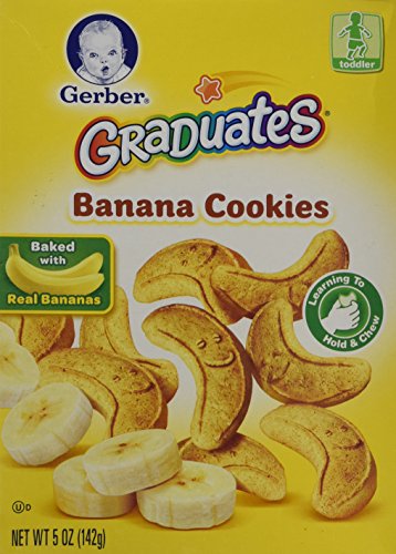 Gerber Graduates, Cookies, Banana, 5 oz