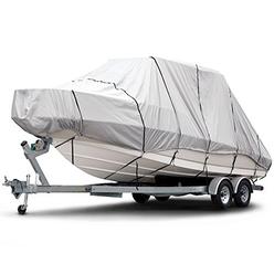 Budge B-1221-X6 Gray 20'-22' Long (Beam Width Up to 106") Boat Cover