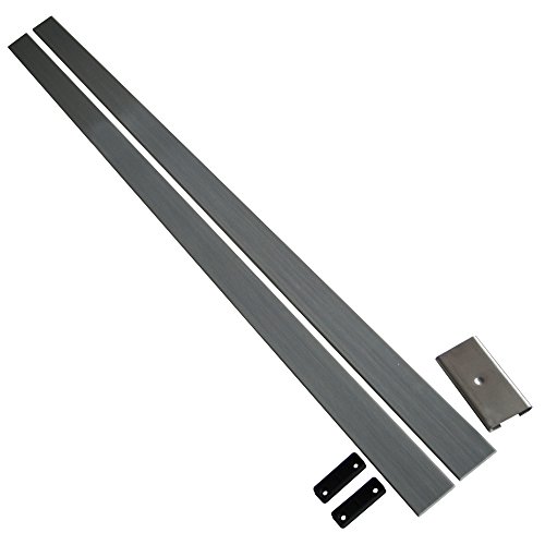 Dock Edge Fiberglass Bow Set - Includes Stainless Steel Connector & Molded Slat Sockets (2), 8'