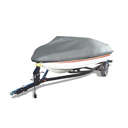 Photo 1 of  Easy Slip-On Boat Cover (Grey, Fits: 22 to 24-Feet)