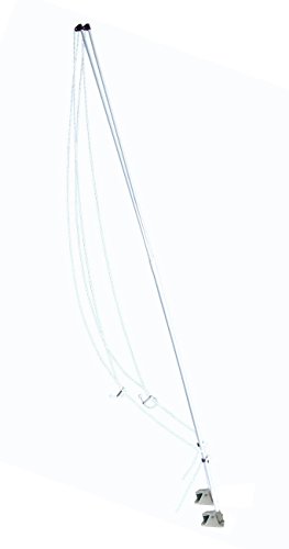 Dock Edge + 3450-F Mooring Whip 12-Feet with Lines and Hardware, 5000-Pound