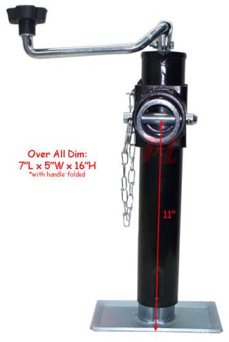GOWA 2000 LBS Trailer Boat Jack Tongue - Ring Mount