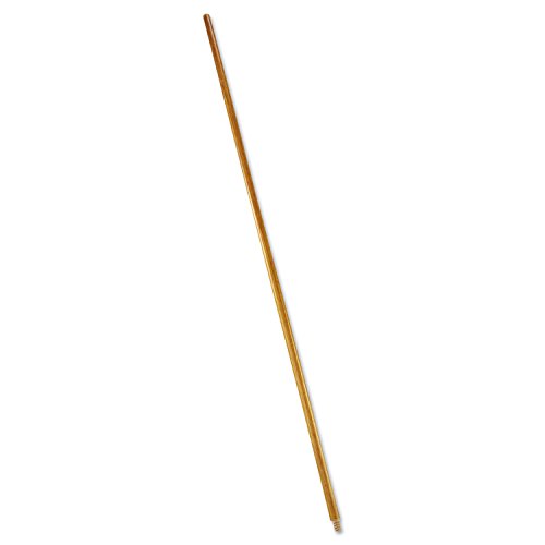 Continental Commercial Continental M101060 60" Wood Threaded End Broom Handle with 15/16" Threads