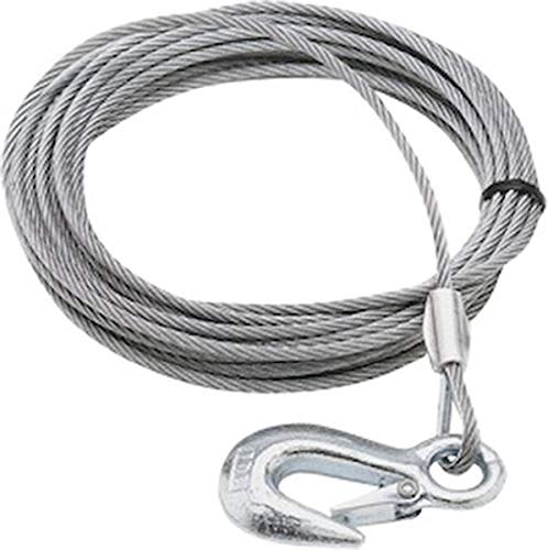 SeaSense 1/8? X 20? WINCH CABLE W/HOOK