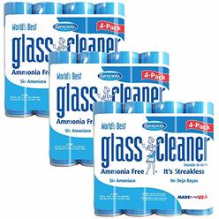 sprayway sw60824r glass cleaner, 4 oz (pack of 24)