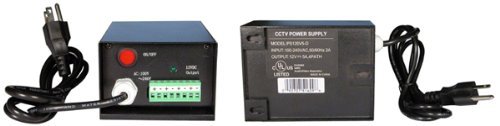 DIYSecuritycameraworld 4-port 12v Dc 5amp Wall Mount Power Supply, Ul Listed
