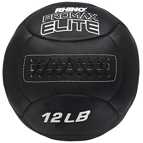 Champion Sports RPX12 Rhino Promax Slam Balls, 12 lb, Soft Shell with Non-Slip Grip, Exercise Ball Set for Crossfit,