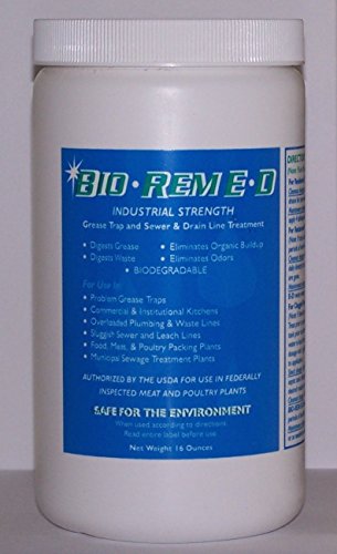 Bio Rem E-D Sewer & Drain Line Treatment Bacteria (1 lb. Container)