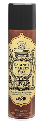 Goddard's Cabinet Makers Fine Aerosol Wax Spray Can - for Wood Furniture - 12 oz.