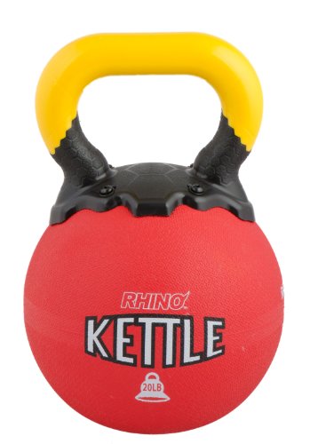 Champion Sports Rhino Kettle Bell Weights, 20-Pound