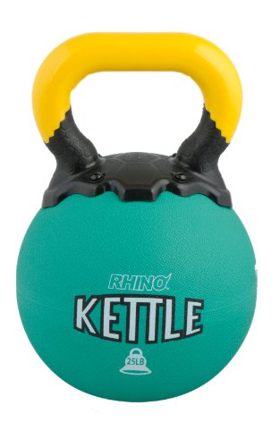 Champion Sports Rhino Kettle Bell Weights, 25-Pound