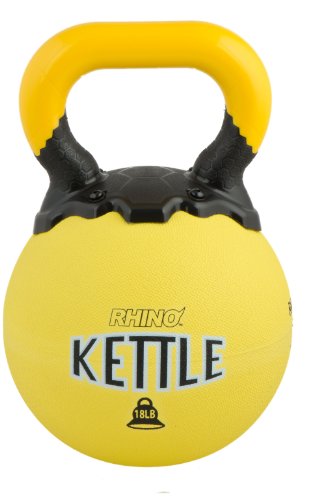 Champion Sports Rhino Kettle Bell Weights, 18-Pound